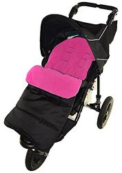 Voetzak/COSY TOES compatibel met Jane Slalom kinderwagen roze roos