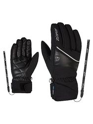 Ziener KAIKA AS, Guanti da Sci/Sport Invernali, Impermeabili, Traspiranti. Donna, Nero, 8