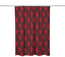 Bonamaison Digitally Printed Shower Curtain, 1 Piece 150x200 Cm - Designed And Manufactured in Turkey
