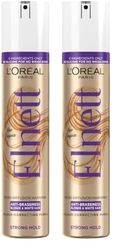 L'Oréal Paris Elnett Hair Spray, Anti-Brassiness With Up to 72H Hold, Neutralise Unwanted Yellow Tones, Frizz Protection, For Blonde & White Hair, 200ml (Pack of 2)