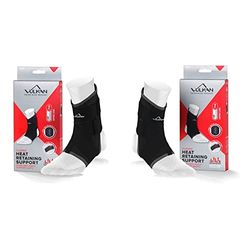 Vulkan Classic Left Ankle Brace, Medium, Ankle Support for Rolled Ankles, Sprains, and Strains, Compression Sleeve for Athletes and Exercising & Classic Right Ankle Brace, Medium