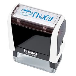 Sellos creativos Printy 4910 Enjoy, tinta azul cielo – Colección Homemade