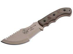 Böker- Coltello Tascabile e da Cucina, Lama Tops Knives Tom Tracker Tan, 02TP005