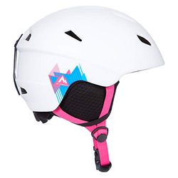 McKINLEY Casque de Ski Pulse JR HS-016 Enfant Unisex-Youth, White/Pink, XX-Small