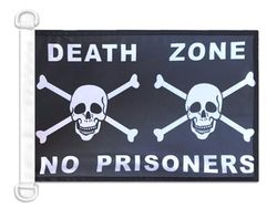 AZ FLAG nautisk flagga pirat Dead Zone 45 x 30 cm - Corsaian båtflagga 30 x 45 cm