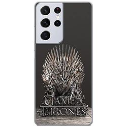 ERT GROUP mobiltelefonfodral för Samsung S21 ULTRA originalt och officiellt licensierat Game od Thrones mönster Game of Thrones 017, fodral tillverkad av TPU-plast