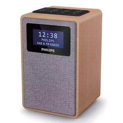 Radioreloj Réveil Dab+/FM avec écran éclairé, Plusieurs alarmes et Fonction Snooze ; idéal pour se réveiller avec de la Musique et des Nouvelles.