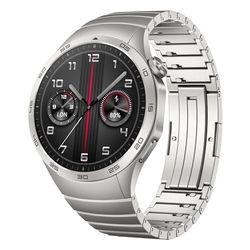 HUAWEI WATCH GT 4 46mm Smartwatch, Batteria fino a 2 settimane, Android e iOS, Analisi calorie, Monitoraggio della salute 24h, SpO2, GPS, 100+ sport, Versione italiana, Steel