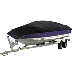 marddpair Copertura di ricambio impermeabile e resistente per barche Jon Boat da 3,7 m - 5,5 m di lunghezza e larghezza del fascio fino a 190,5 cm
