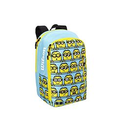 Wilson Mochila de tenis Minions Team, Hasta 2 raquetas, Poliéster