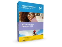 Adobe Photoshop Elements 2022 & Adobe Premiere Elements 2022 Education|Education|1 Device|1 Year|PC/Mac|Disc