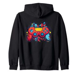 Vintage Gaming Controller Gamer Profesional Sudadera con Capucha