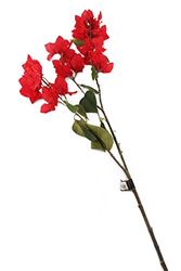 Floral Elegance F077RL - Bougainvillea Artificial, 107 cm, Color Rojo