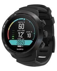 SUUNTO D5 dykdator med färgskärm, 100 m vattentät, larmfunktion, stoppur, väderinformation, kompass och en batteritid på upp till 12 timmar i dykläge