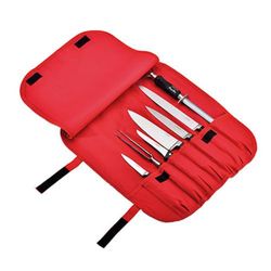 Johannes Giesser – Cuchillo fábrica Uni Cuchillo tashe Rojo 7 Piezas Cuchillo, Gris, M