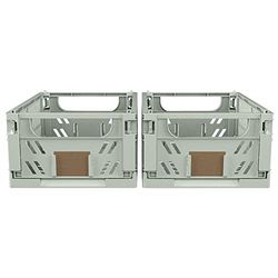 SET 2 CAJA PLEGABLE MINT GREEN