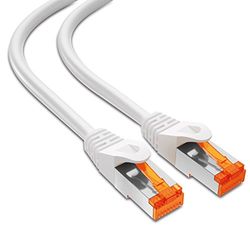 Mumbi 13841 Ethernet LAN Nätverkskabel Cat.6, 3 m, Vit