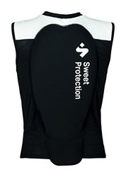 Sweet Protection Back Protector Gilet Femme, True Black/Snow White, Moyen