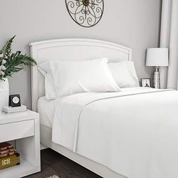 Lavish Home 1200 3-Delige Vellen Set, Tweeling, Wit