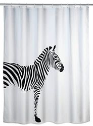 WENKO Rideau de Douche Anti-moisissure Wild, Rideau de Douche 180x200, Polyester