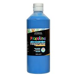 Piccolino - Colore per Le Dita, 500 ml, Lavabile, Colore: Blu
