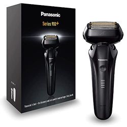 Panasonic Series 900+ ES-LS6A Nat & Droog Elektrisch Scheerapparaat 6 Mesjes Voor Mannen, Elektrisch Scheerapparaat Met Responsieve Baardsensor