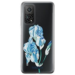 ERT GROUP mobiltelefonfodral för Xiaomi MI 10 LITE originalt och officiellt licensierat Babaco mönster Flowers 025 optimalt anpassad till formen på mobiltelefonen, gedeeltelijk transparant