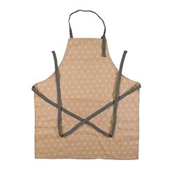 DELANTAL STARS BEIGE
