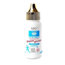 Wonder Lace Wig Adhesive Sports Edition 1.15oz | Invisible Wig Bonding Glue with Rosemary Mint Infused Formula Water & Oil-Resistant, Non-Toxic, Supreme Hold for Secure and Natural-Looking