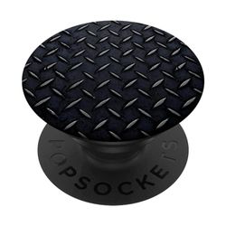 Black Phone Pop Grip pour téléphones et tablettes Noir Cool Black PopSockets PopGrip Interchangeable