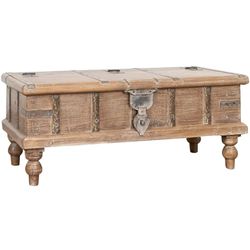 Biscottini Baúl, Madera, Acabado Natural, 124x46x58
