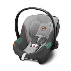 CYBEX Gold fotelik samochodowy dla dzieci Aton S2 i-Size, Od urodzenia do ok. 24 miesięcy, Maks. 13 kg, Z wkładką dla noworodka, Kompatybilny z SensorSafe, Lava Grey