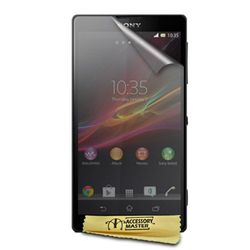 Tillbehör Master displayskyddsfolie för Sony Xperia ZL, 3 stycken