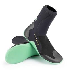 Osprey vuxen våtdräkt stövlar 3 mm neopren vattenskor Svart Size 9