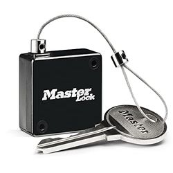 Master Lock 5490EURD Intrekbare sleutelkabel voor Sleutelkluis, van 91 cm