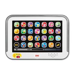 Fisher-Price Speelgoed Mijn tablet, progressief ontwaken en leren met muziek en verlichting, voor kinderen vanaf 1 jaar, Franse versie, HXB67