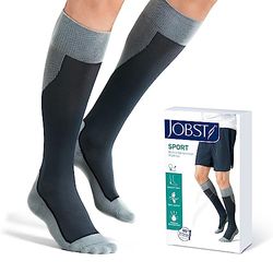 JOBST unisex sport hardloopkousen, koningsblauw, Large