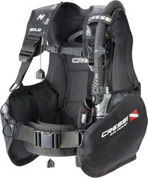 Cressi Solid BCD Dive Center Edition colete de mergulho, unissexo - adulto, preto, S