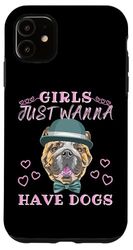 Cane divertente per le ragazze Custodia per iPhone 11