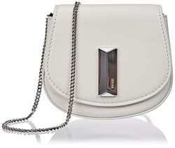 BOSS Nathalie Mini Saddle, Bolso para Mujer, Open White114, One Size