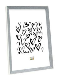 Deknudt s46ch7 30.0 x 40.0 cornici, Resina, Weiss Grau Grigio, 30 x 40 cm