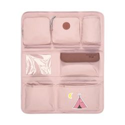 LÄSSIG Auto-organizer voor achterbank, organizer voor de achterbank van de auto, inklapbaar, 55 cm, Adventure Tipi, 55 cm, Kinderrugzak