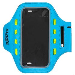 AKTIVE Accesorios Marca Modelo Brazalete con Luces para Guardar el móvil Cuando realizas Ejercicio físico.