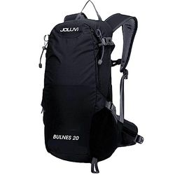 Joluvi Mochila de Montaña Bulnes 20, Adultos Unisex, Negro (Negro), Talla Única