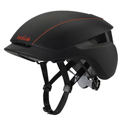 Bollé Messenger-Standard fietshelmen, zwart/rood, 58-62 cm