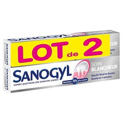 Sanogyl Dentifrice Soin Blancheur 2 x 75 ml