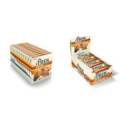 Trek Protein Peanut Power 3x55g Bar MP - Case of 36 Bars & High Protein Energy Bar Plant Based Protein Gluten Free Natural Ingredients 55TRKPP Bar, Peanut Power, 55 gram (Pack of 16)