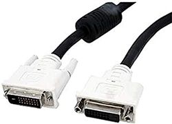 StarTech.com Cable de Extensión de 2m para Monitor DVI-D Doble Enlace - Macho a Hembra - Extensor de 2 Metros Dual Link Negro - 2560x1600