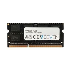 V7 V785004GBS bärbar dator DDR3 SO-DIMM minne 4 GB (1066MHZ, CL7, PC3-8500, 204pin, 1,5 volt)
