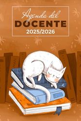 Agenda del Docente 2025/2026: Pianificatore del professore | Regalo insegnanti | Formato A5